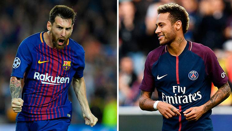 Neymar y Messi, los mejores regateadores de Europa