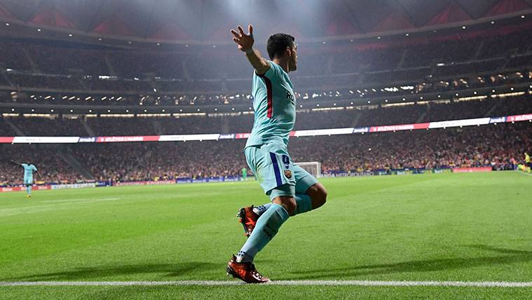 Luis Suárez, uno de los mejores goleadores ligueros del Barça