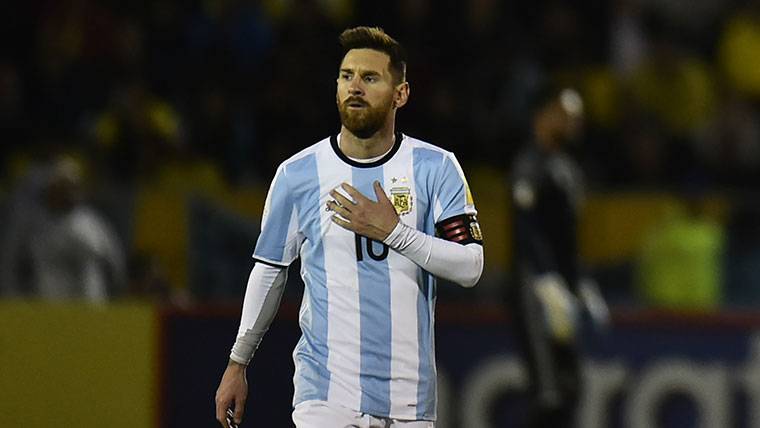 Messi, sin descanso: jugará con Argentina en noviembre