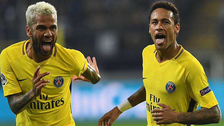 La charla de Alves con Neymar antes de que dejara el Barça