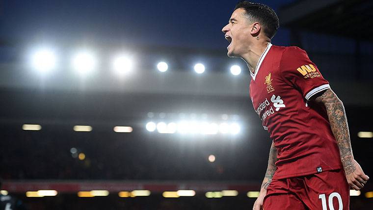 Reunión Barça-Liverpool la próxima semana por Coutinho