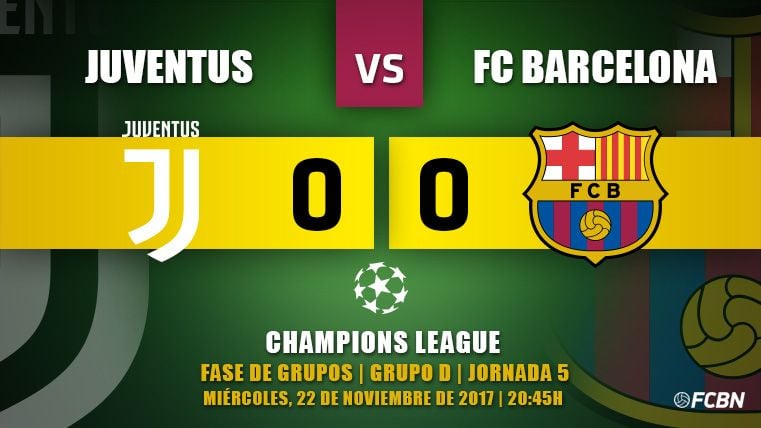 Empate del Barça en Turín para asegurar el primer puesto