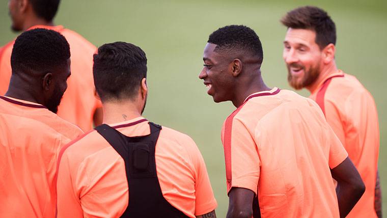 Todos piden calma con la recuperación de Dembélé