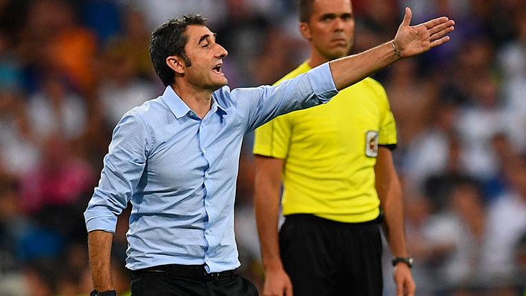 Valverde echó en falta a un jugador contra el Valencia