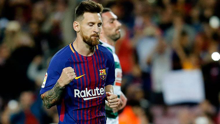 Leo Messi alcanza el parón con la Bota de Oro a tiro