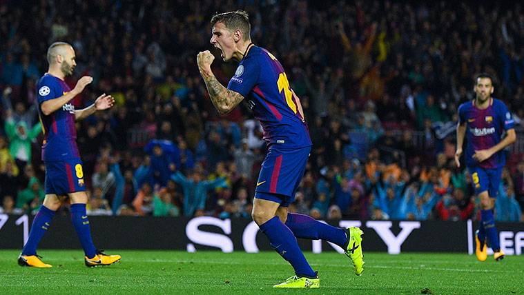 El gran momento de Digne en el Barça podría valer un Mundial