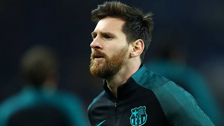 ¿Sabes desde cuándo no era suplente Messi en Champions?