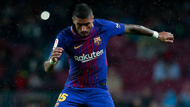Paulinho dejó muy claras las intenciones del Barça en Mestalla