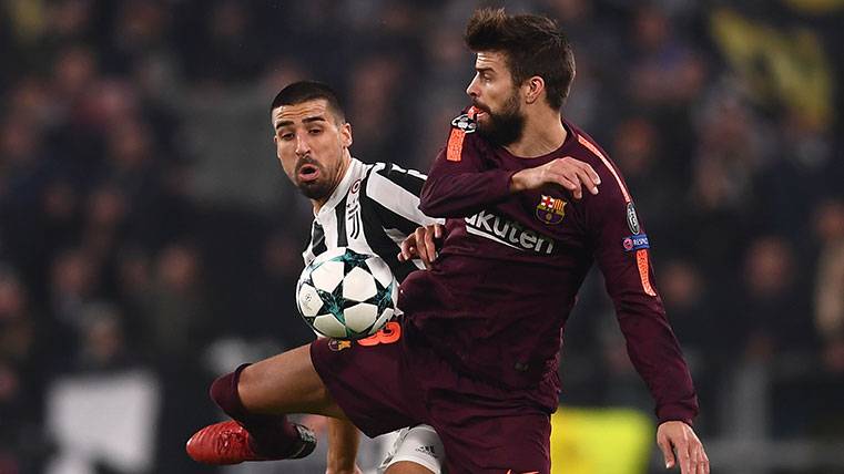 Reunión con Piqué en Turín para avanzar en su renovación