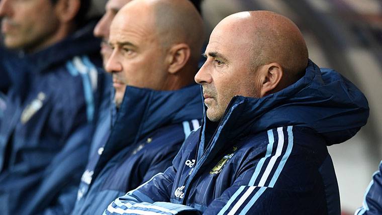 Sampaoli: «Escogí dirigir a Argentina para entrenar a Messi»