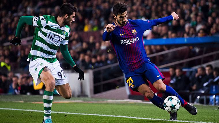 André Gomes, gran perjudicado por la llegada de Coutinho