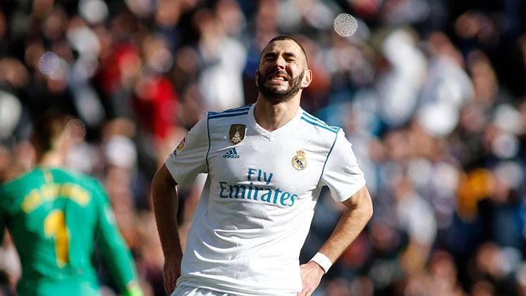 Lo que le faltaba a Benzema: tres semanas de baja por lesión