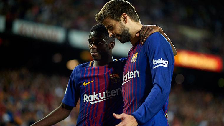 Entrada progresiva de Dembélé en las alineaciones del Barça