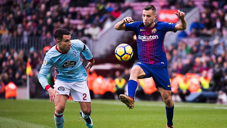 El FC Barcelona puede avanzar la renovación de Jordi Alba