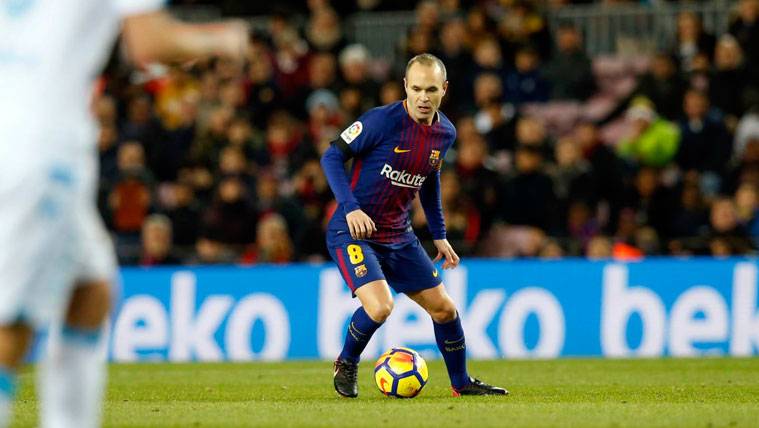 Iniesta, optimista: «Sólo es una sobrecarga, espero estar pronto»