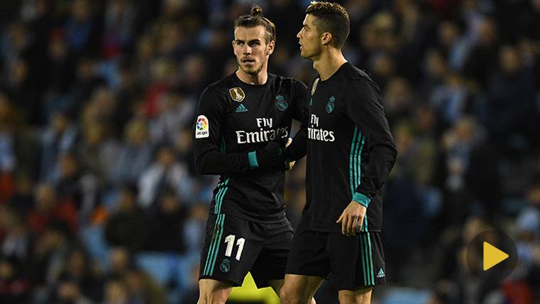 Cristiano no celebró un gol de Bale, ¡por estar protestando!