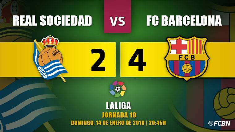 Remontada de campeón: ¡A este Barça no lo para ni Anoeta!