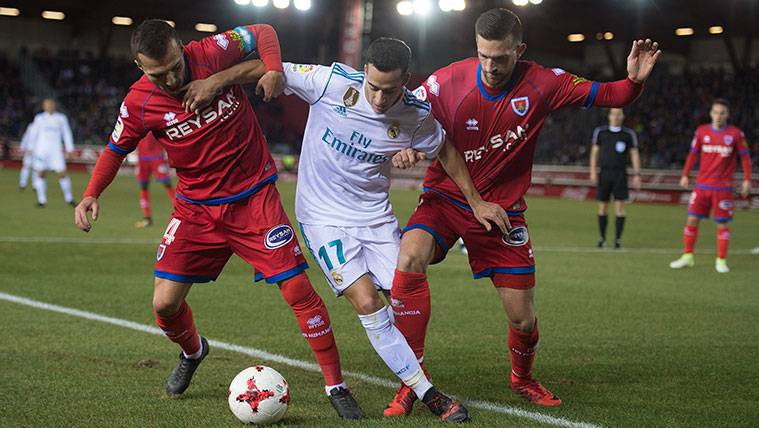 Indignación en el Numancia por el arbitraje contra el Madrid