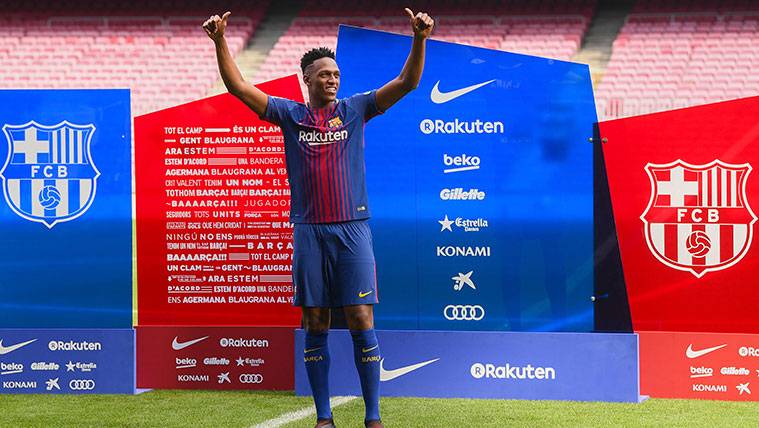 El plan del Barça para Yerry Mina: Sin prisas con el central