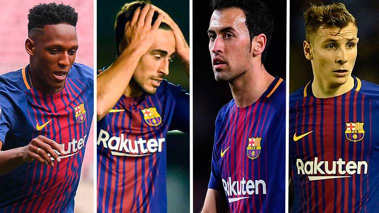 Las cuatro alternativas del Barça para relevar a Gerard Piqué