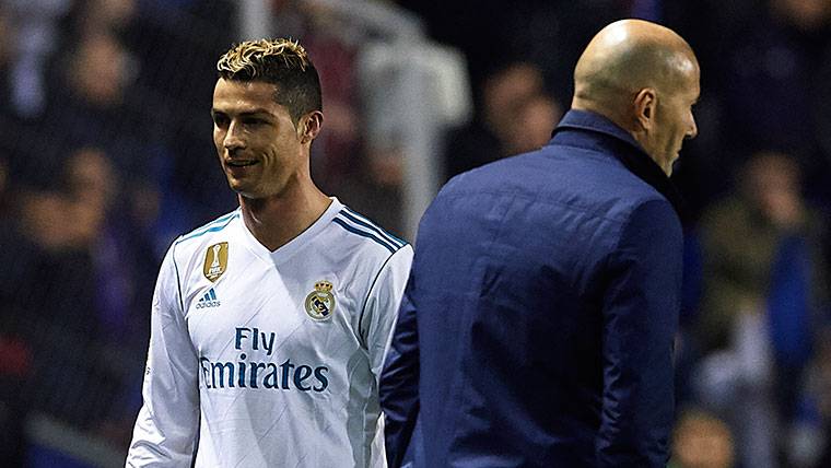Cristiano Ronaldo, a un cámara: «¡Enfoca al campo, a mí no!»