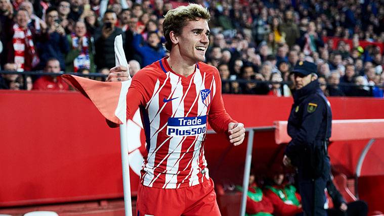 Antoine Griezmann destroza al Sevilla: Triplete y asistencia
