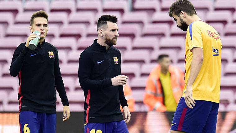 Dos jugadores del Barça vieron el Juventus-Tottenham en vivo