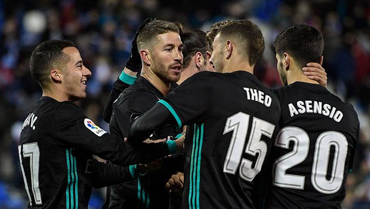 Un Real Madrid con suplentes esquiva un susto del Leganés