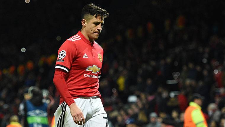 Alexis Sánchez, ‘maldito’ en Champions League desde que dejó el Barça