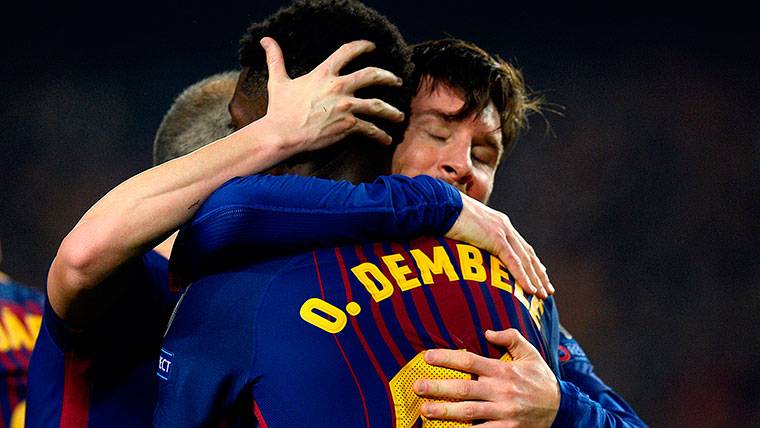 Dembélé y Messi ya se buscan: Otra pareja de baile en el Barça
