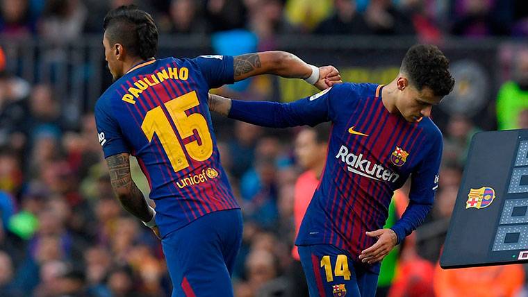 Paulinho y Coutinho, «libertad» y «polivalencia» para el Barça