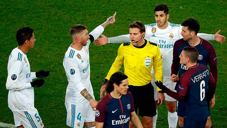 Sergio Ramos, récord de tarjetas en la historia de la Champions