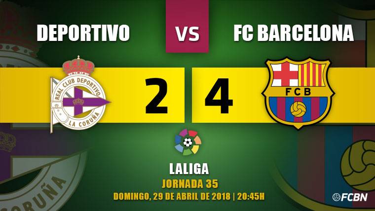 El Barça se proclama campeón de Liga y corona el ‘doblete’ (2-4)