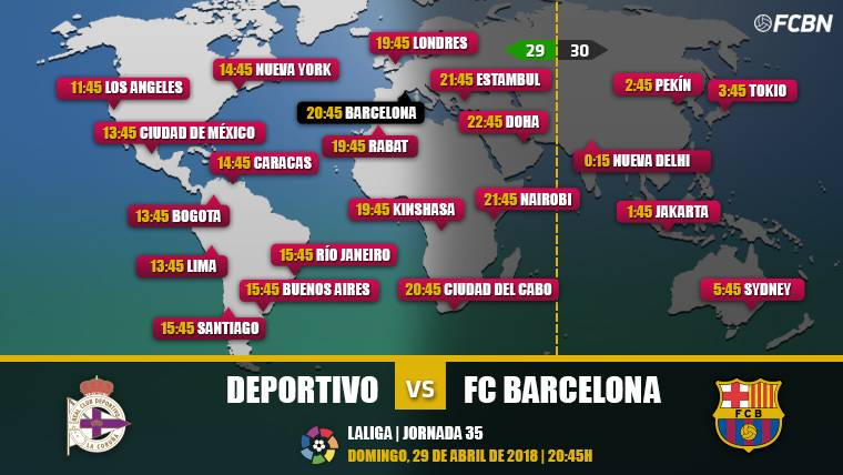 Cuándo y dónde ver el Deportivo vs FC Barcelona