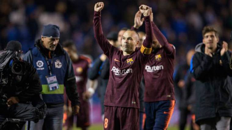 La ovación a Iniesta tuvo mérito: ¡El Dépor acababa de descender!