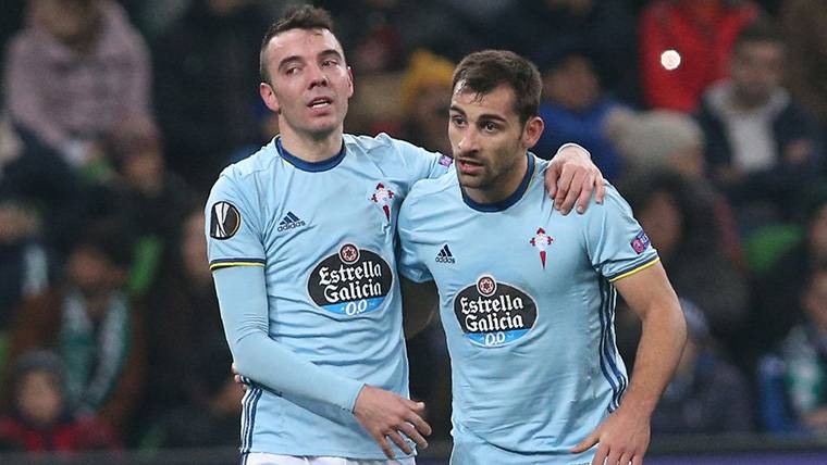 Jonny empató el Celta-Barça tras un doble fallo de André Gomes