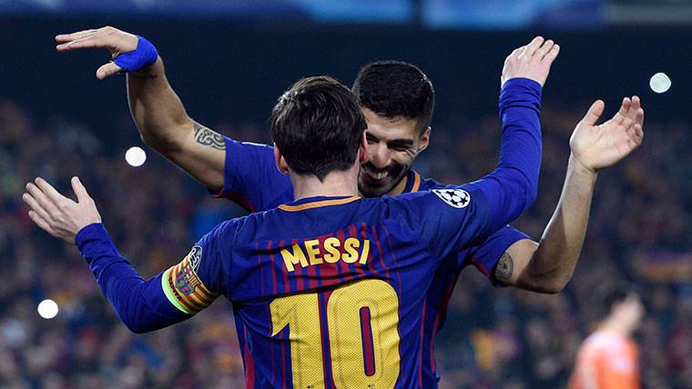 Leo Messi y Luis Suárez, la mejor dupla goleadora de 2018