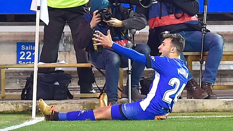 El FC Barcelona intentará aprovechar la explosión de Munir El Haddadi