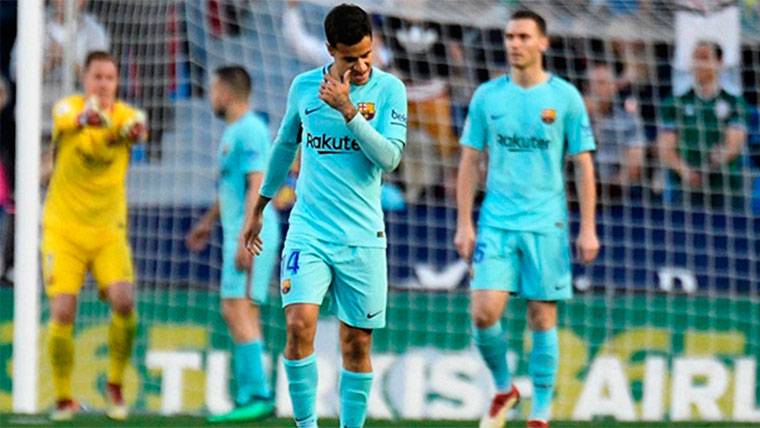 Boateng marcó el segundo del Levante y complicó el invicto del Barça