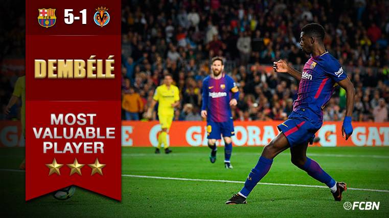 Dembélé explota en el Camp Nou con su mejor partido en el Barça
