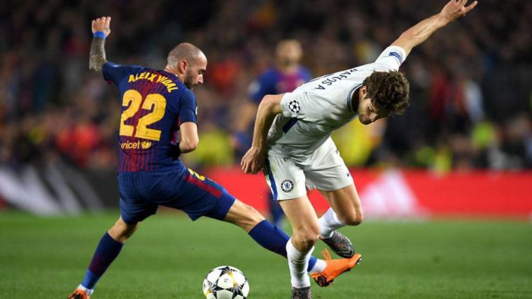 El Barça puede hacer negocio con el Nápoles por Aleix Vidal
