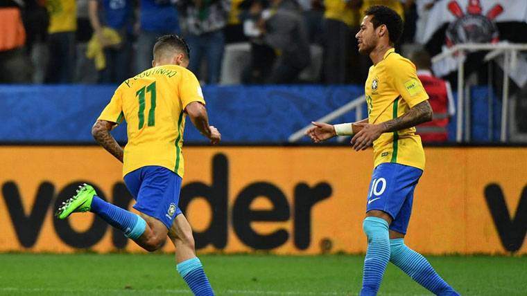 Coutinho y Neymar ‘conectan’ y deciden el Brasil-Croacia (2-0)