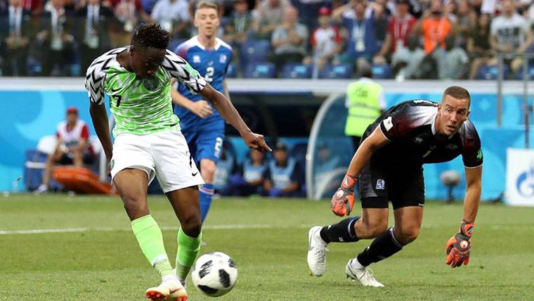 ¡Nigeria gana a Islandia y da oxígeno a la Argentina de Messi!