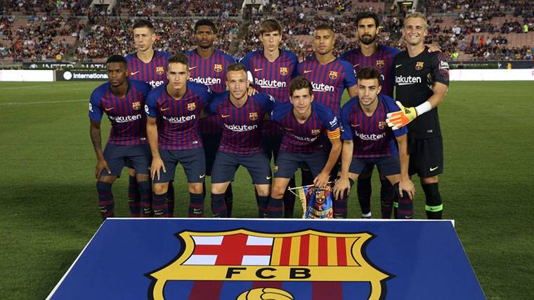 Estos son los dorsales del Barça durante la gira norteamericana