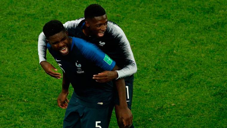 Umtiti y Ousmane Dembélé suman su primer Mundial