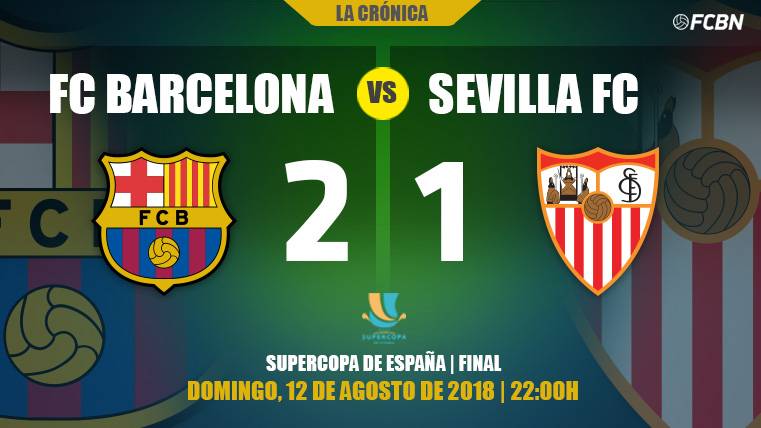 El Barça remonta y gana la Supercopa de España con un golazo de Dembélé (2-1)