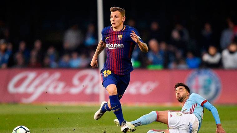 Lucas Digne ya tendría relevo en el lateral izquierdo del Barça