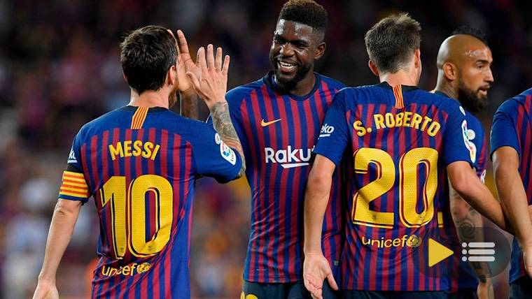 Vídeo resumen: FC Barcelona 3 Deportivo Alavés 0 (LaLiga J1)