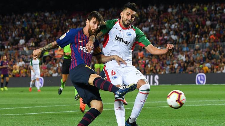 Al Barça le faltó puntería: ¡Palazo de Messi y ocasiones claras de Dembélé y Suárez!