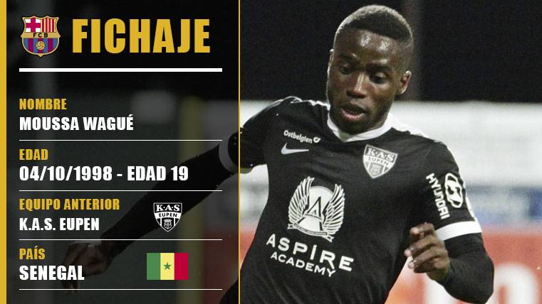 OFICIAL: El FC Barcelona hace oficial el fichaje de Moussa Wagué